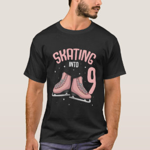 Ice Skating 9Th 9 Years T-Shirt
