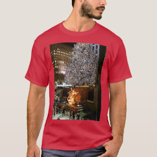 Ice Skating at Rockefeller Centre NYC NY T-Shirt