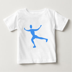 Ice Skating - Baby Blue T-Shirt
