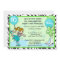 Ice Skating Birthday Invitation zebra print