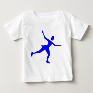 Ice Skating - Blue Baby T-Shirt
