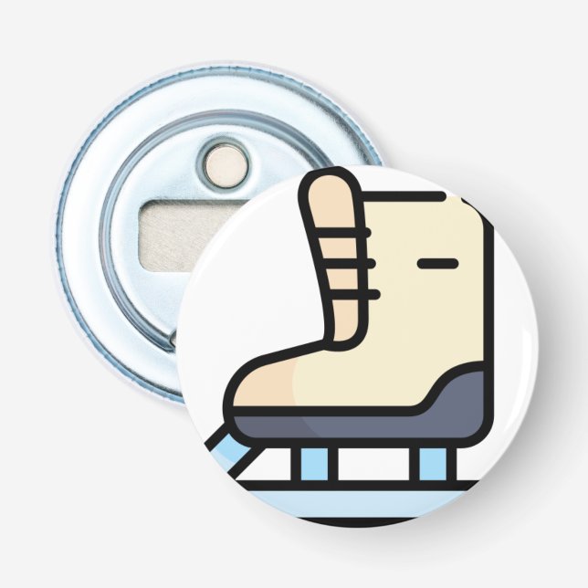 ice skating bottle opener (Front)