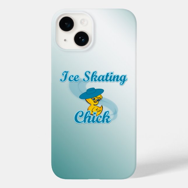 Ice Skating Chick #3 Case-Mate iPhone Case (Back)