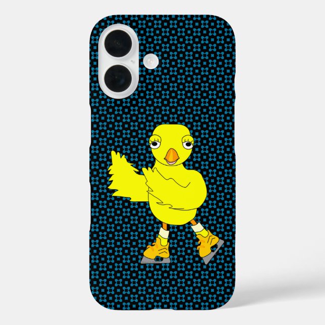 Ice Skating Chick Case-Mate iPhone Case (Back)