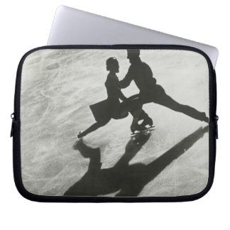Ice Skating Couple Laptop Sleeve