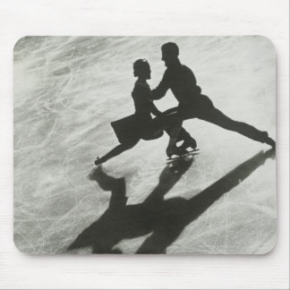 Ice Skating Couple Mouse Mat