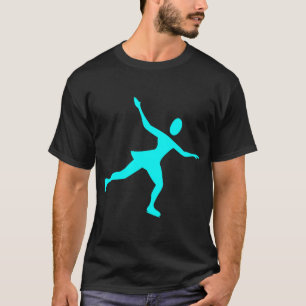 Ice Skating - Cyan T-Shirt