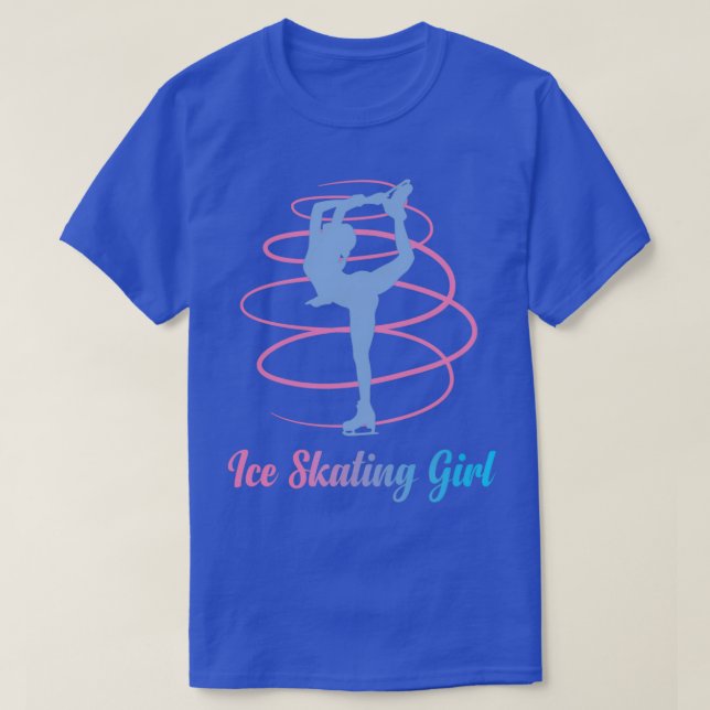Ice Skating Dance Figure Turn 360 Degrees 4 T-Shirt (Design Front)