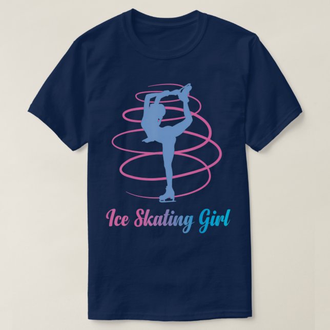 Ice Skating Dance Figure Turn 360 Degrees 5 T-Shirt (Design Front)