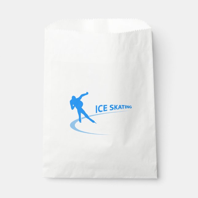 Ice Skating Favour Bags (Front)