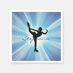 Ice Skating/Figure Skating Paper Party Napkins