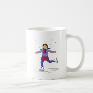 Ice Skating Girl Figure Skater Coffee Mug
