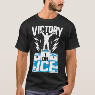 Ice Skating Ice Skater Figure Skating Speed Skatin T-Shirt