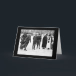 Ice Skating in Tuxedo Park, NY 1920 Card<br><div class="desc">Zazzle's collection of vintage photographs has an amazing assortment of classic images ranging from the historic to the whimsical. This commemorative card features a reproduction of a photograph of ice skaters on the ice in Tuxedo Park,  New York; taken in 1920.</div>