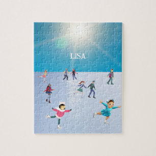 Ice Skating Jigsaw Puzzle