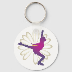 Ice Skating keychain