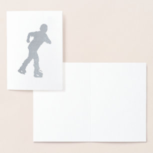 Ice Skating Kid card