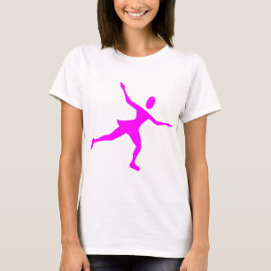 Ice Skating - Magenta T-Shirt