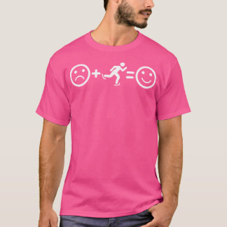 Ice Skating Makes Me Happy Ice Skating T-Shirt