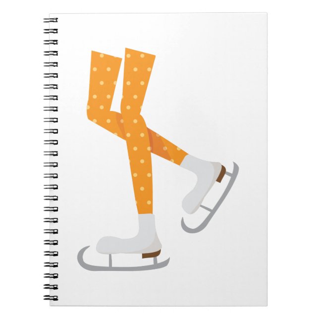 Ice Skating Notebook (Front)