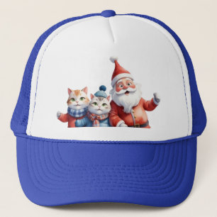 Ice Skating on a Frozen Pond Trucker Hat