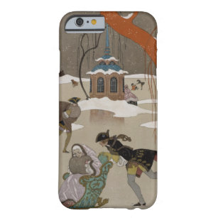 Ice Skating on the Frozen Lake Barely There iPhone 6 Case