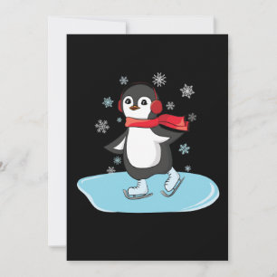 Ice Skating Penguin