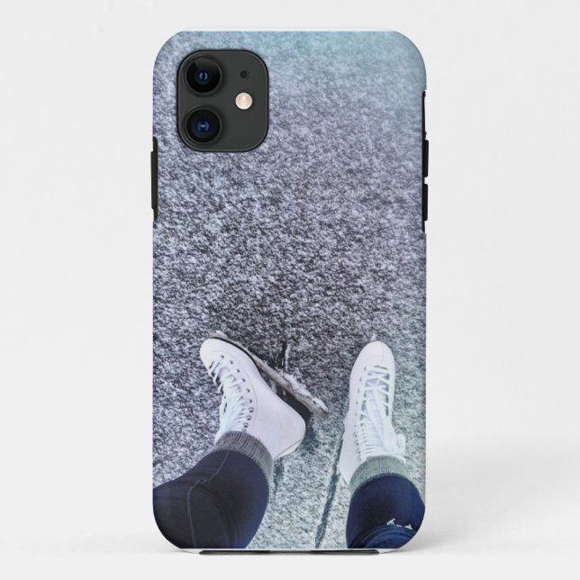 Ice Skating Phone Case (Back)