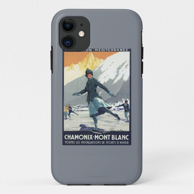 Ice Skating - PLM Olympic Promo Poster Case-Mate iPhone Case (Back)