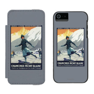 Ice Skating - PLM Olympic Promo Poster Incipio Watson™ iPhone 5 Wallet Case