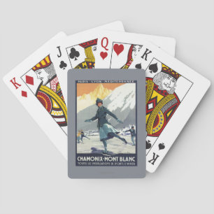 Ice Skating - PLM Olympic Promo Poster Playing Cards