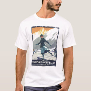 Ice Skating - PLM Olympic Promo Poster T-Shirt
