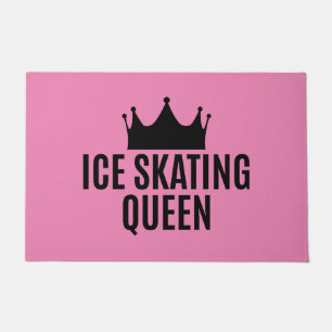 Ice Skating Queen - Ice Skating       Doormat
