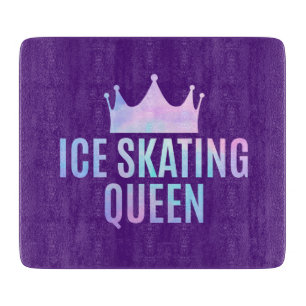 Ice Skating Queen - Ice Skating Lovers Cutting Board