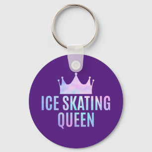 Ice Skating Queen - Ice Skating Lovers Key Ring