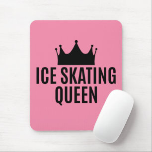 Ice Skating Queen - Ice Skating Mouse Mat