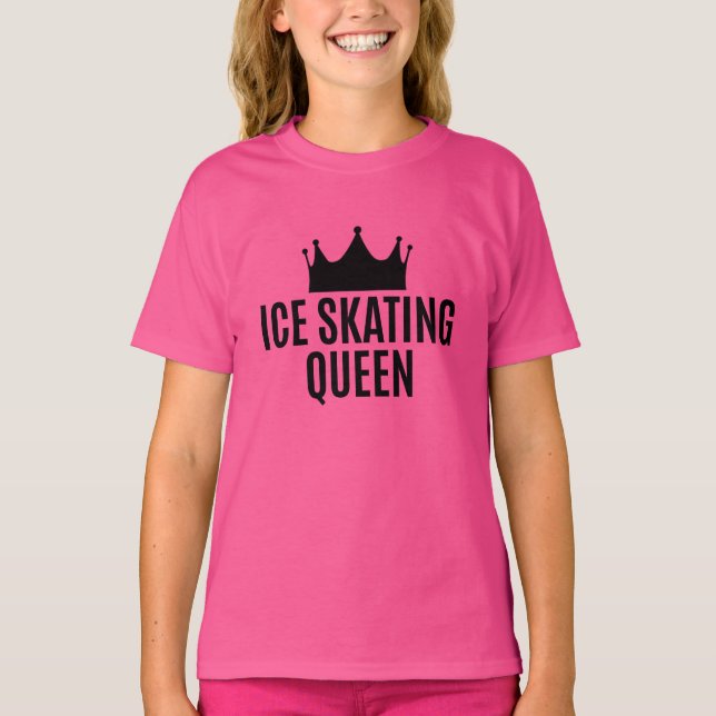 Ice Skating Queen - Ice Skating     T-Shirt (Front)