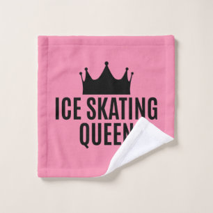 Ice Skating Queen - Ice Skating T-Shirt Wash Cloth