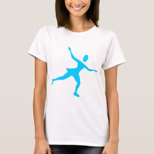 Ice Skating - Sky Blue T-Shirt