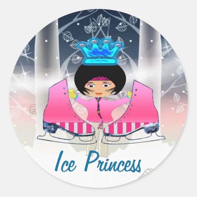 Ice Skating Stickers (Front)