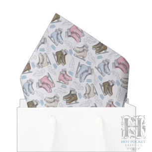 Ice Skating Tissue Paper