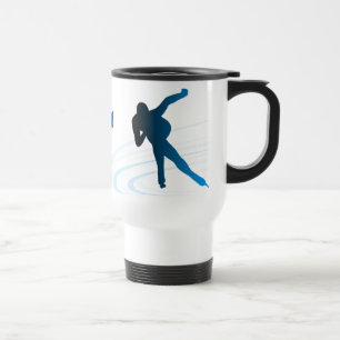 Ice Skating Travel Mug