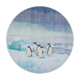 Ice & Snow   Adelie Penguins Antarctica Cutting Board