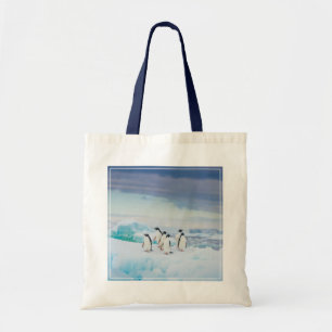 Ice & Snow   Adelie Penguins Antarctica Tote Bag