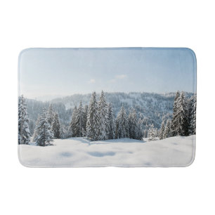 Ice & Snow Allgäu Bavaria Germany Bath Mat