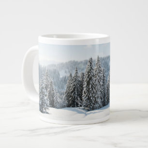 Ice & Snow   Allgäu Bavaria Germany Large Coffee Mug