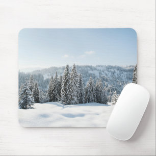 Ice & Snow Allgäu Bavaria Germany Mouse Mat