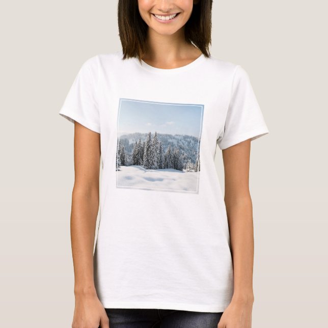 Ice & Snow | Allgäu Bavaria Germany T-Shirt (Front)