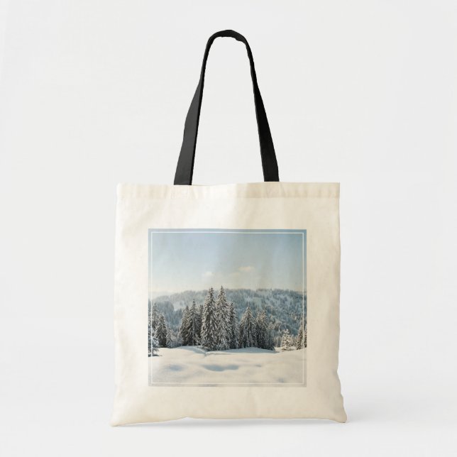 Ice & Snow | Allgäu Bavaria Germany Tote Bag (Front)