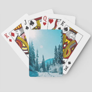 Ice & Snow   Altai Nature Reserve, Russia Playing Cards